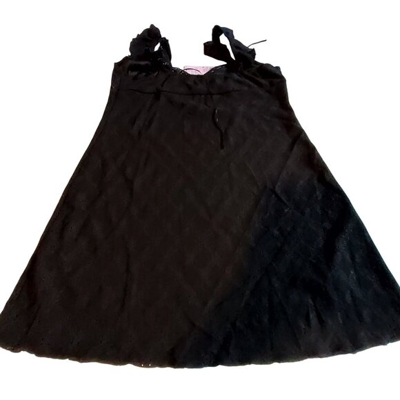 Wild Fable Off-The-Shoulder Black Lace Dress With Lining & Tags lace design - Picture 11 of 12